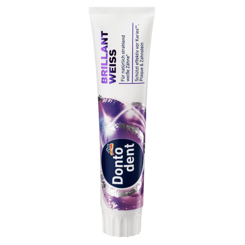 Kem Đánh Răng Dontodent Trắng Răng màu tím, 125 ml