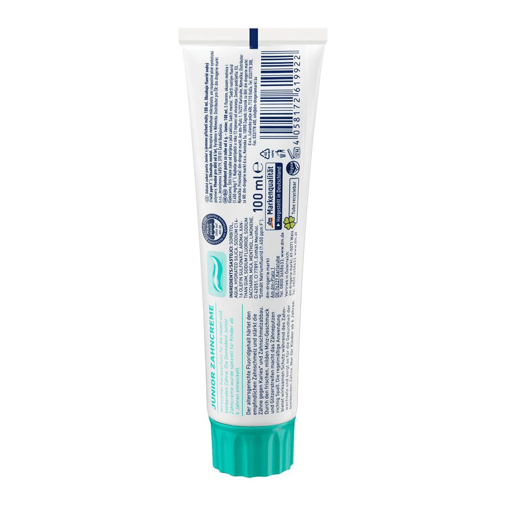 Kem Đánh Răng Dontodent Junior Cho Trẻ Trên 6 Tuổi, 100 ml
