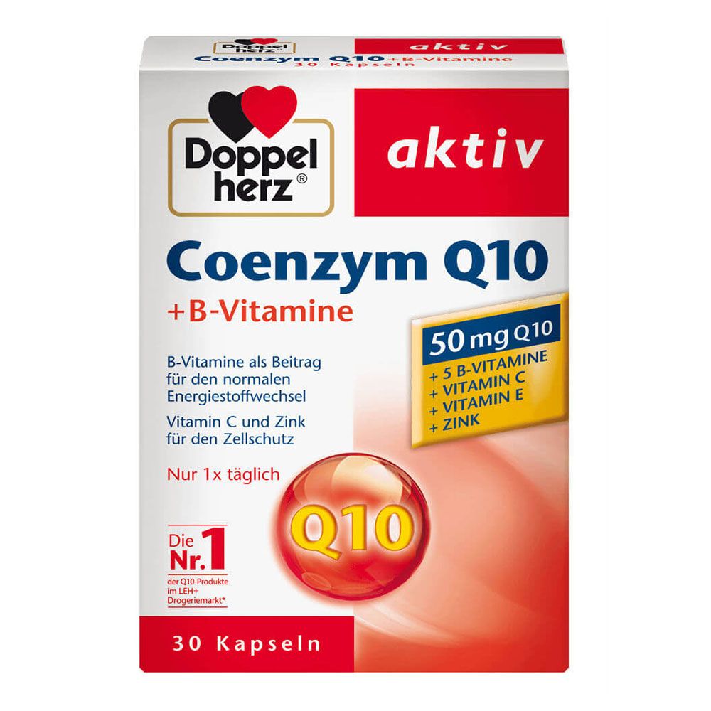 Thuốc Bổ Tim Mạch Doppelherz Coenzym Q10, 30 Viên