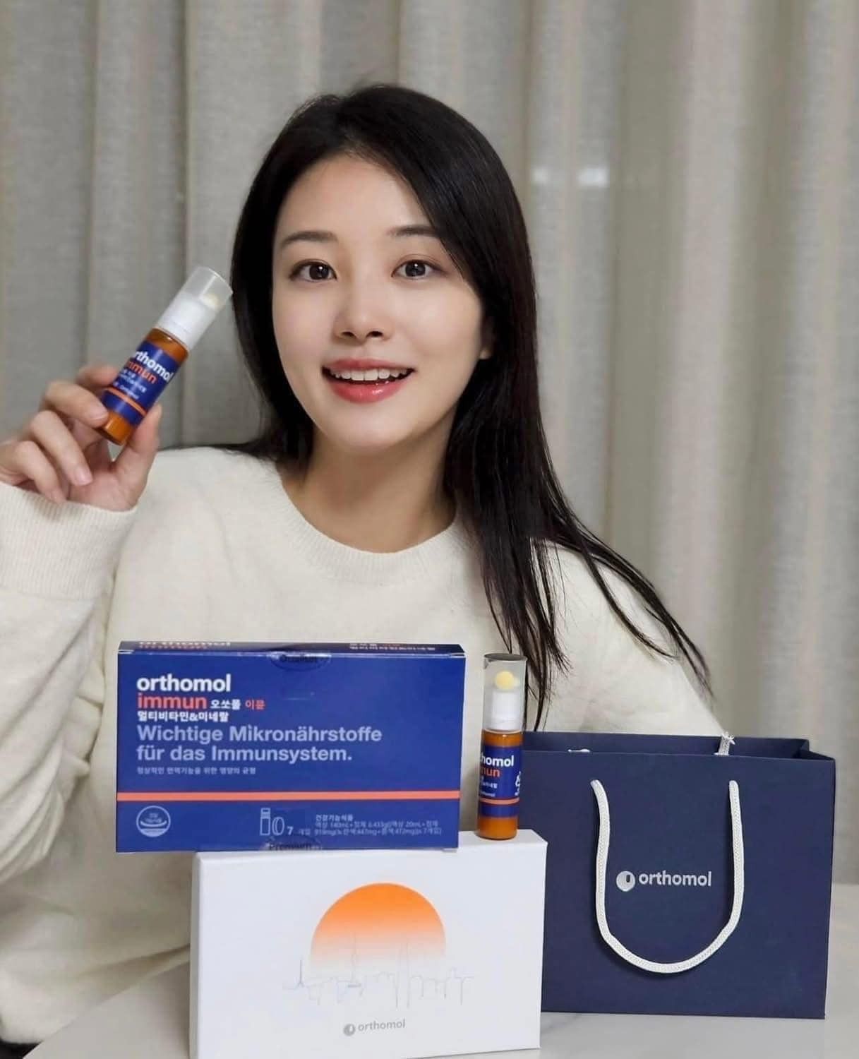 Thuốc Tăng Cường Hệ Miễn Dịch ORTHOMOL IMMUN ĐỨC, tăng cường đề kháng, hộp 30 lọ, mỗi lọ gồm 20ml dung dịch và 2 viên uống!