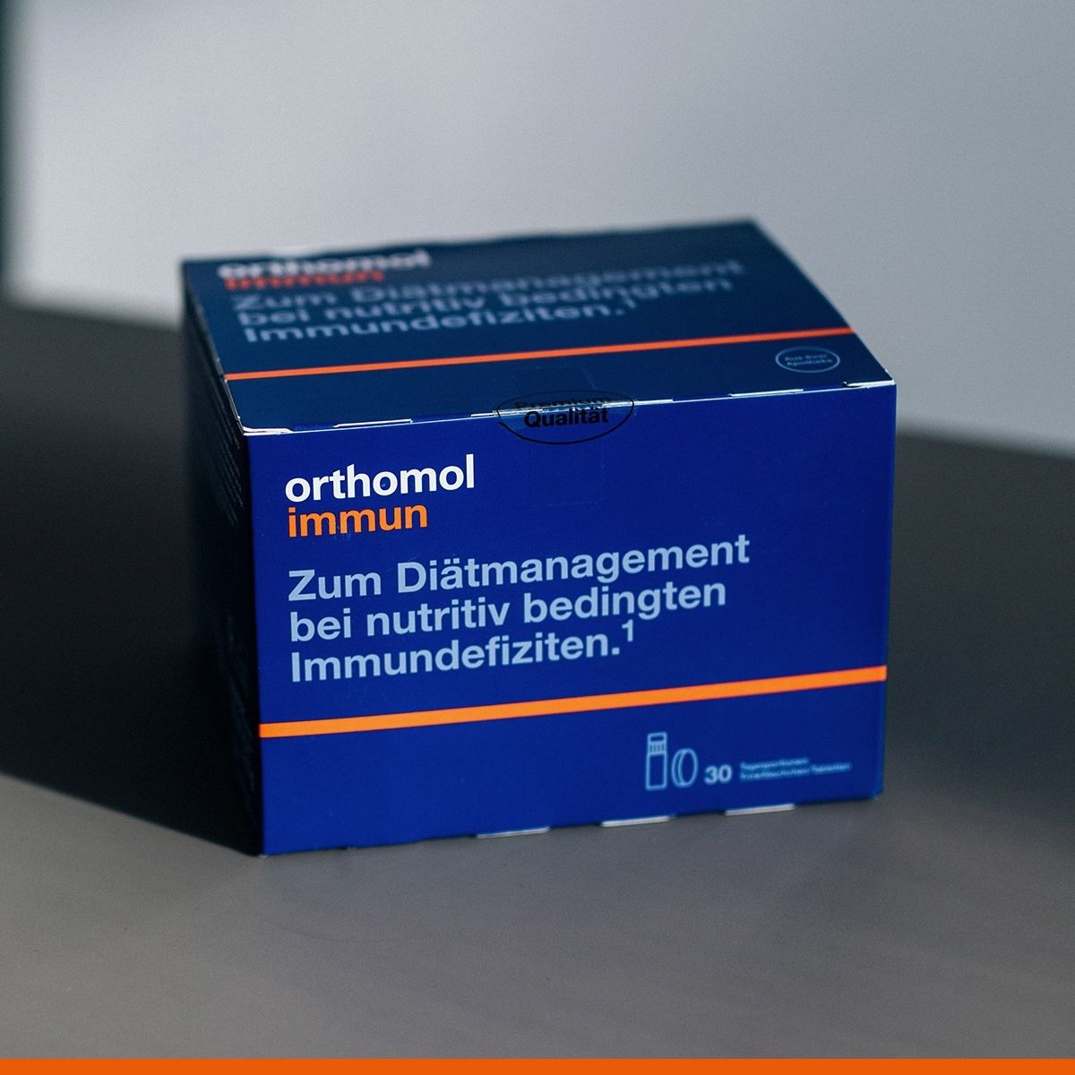 Thuốc Tăng Cường Hệ Miễn Dịch ORTHOMOL IMMUN ĐỨC, tăng cường đề kháng, hộp 30 lọ, mỗi lọ gồm 20ml dung dịch và 2 viên uống!