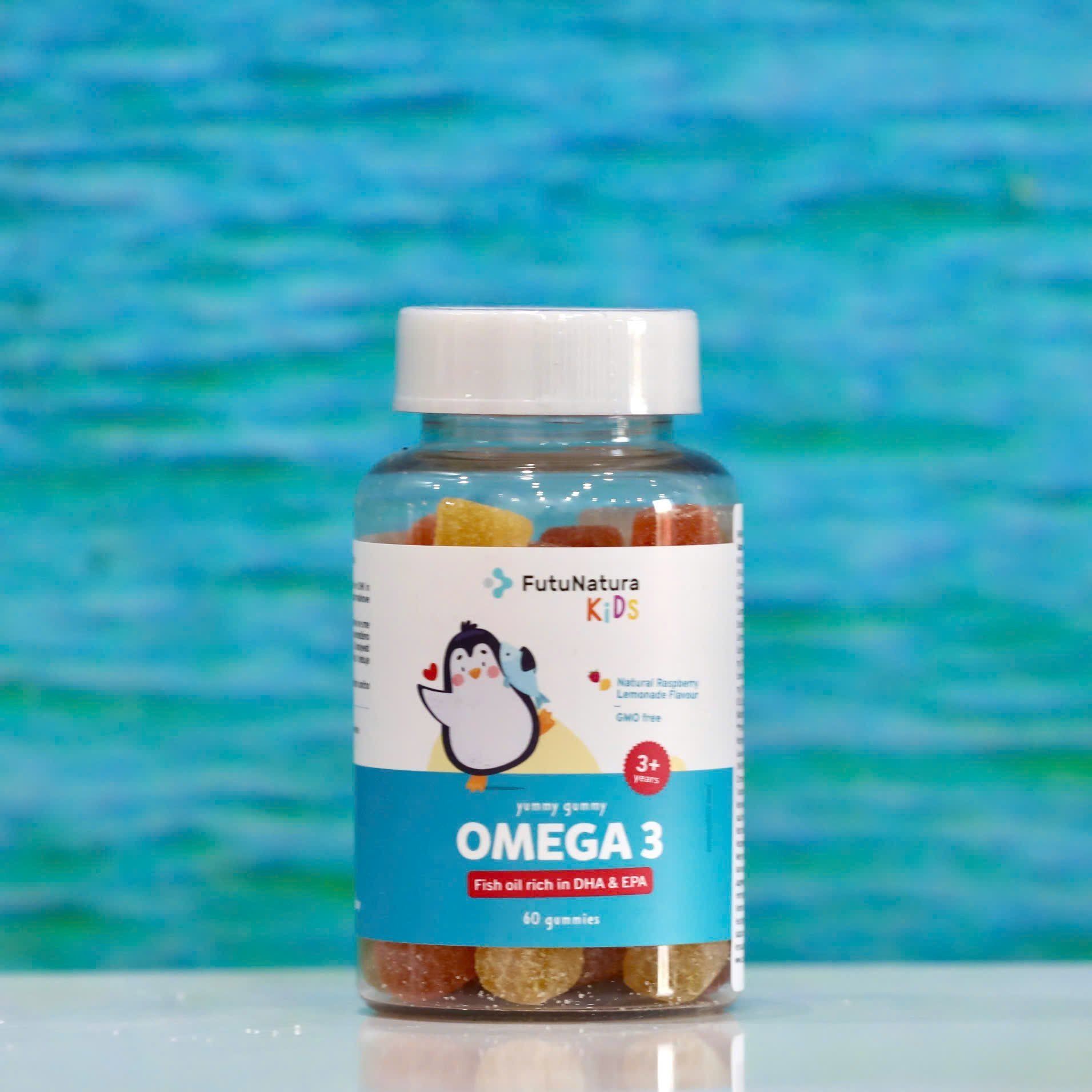 Omega 3 trẻ em kẹo dẻo lọ 60 viên