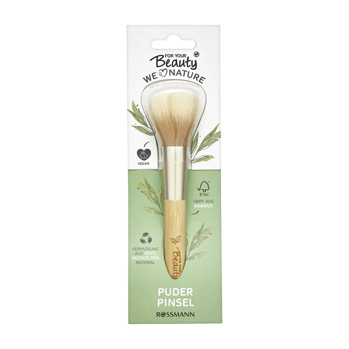 Cọ Phấn Phủ Đánh Má Hồng Rossmann For Your Beauty – Hoàn Hảo Cho Lớp Trang Điểm Tự Nhiên