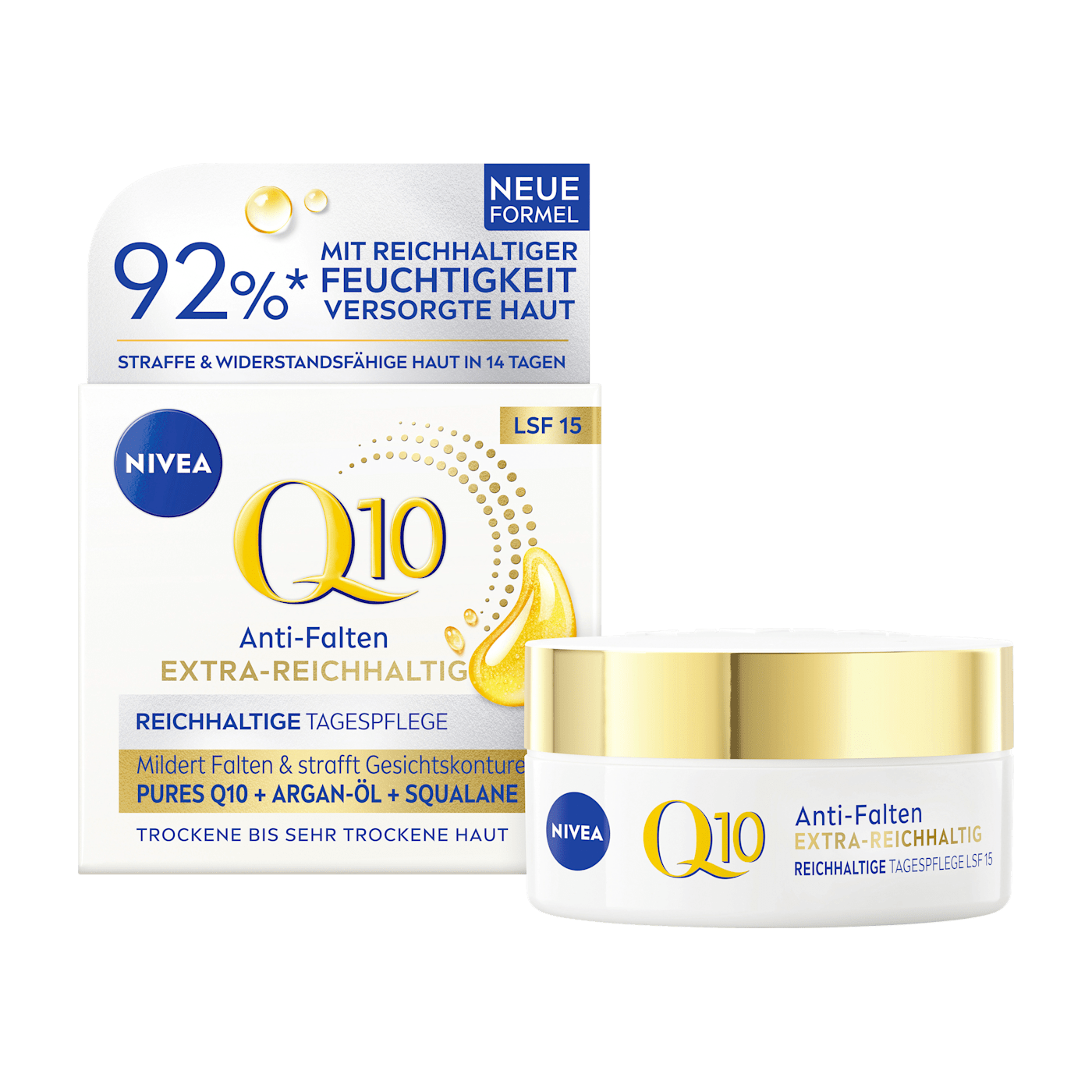 Kem Dưỡng Da Ban Ngày NIVEA Q10 Anti-Falten Extra Reichhaltig – Dưỡng Ẩm Chuyên Sâu, Hỗ Trợ Chăm Sóc Da Hiệu Quả
