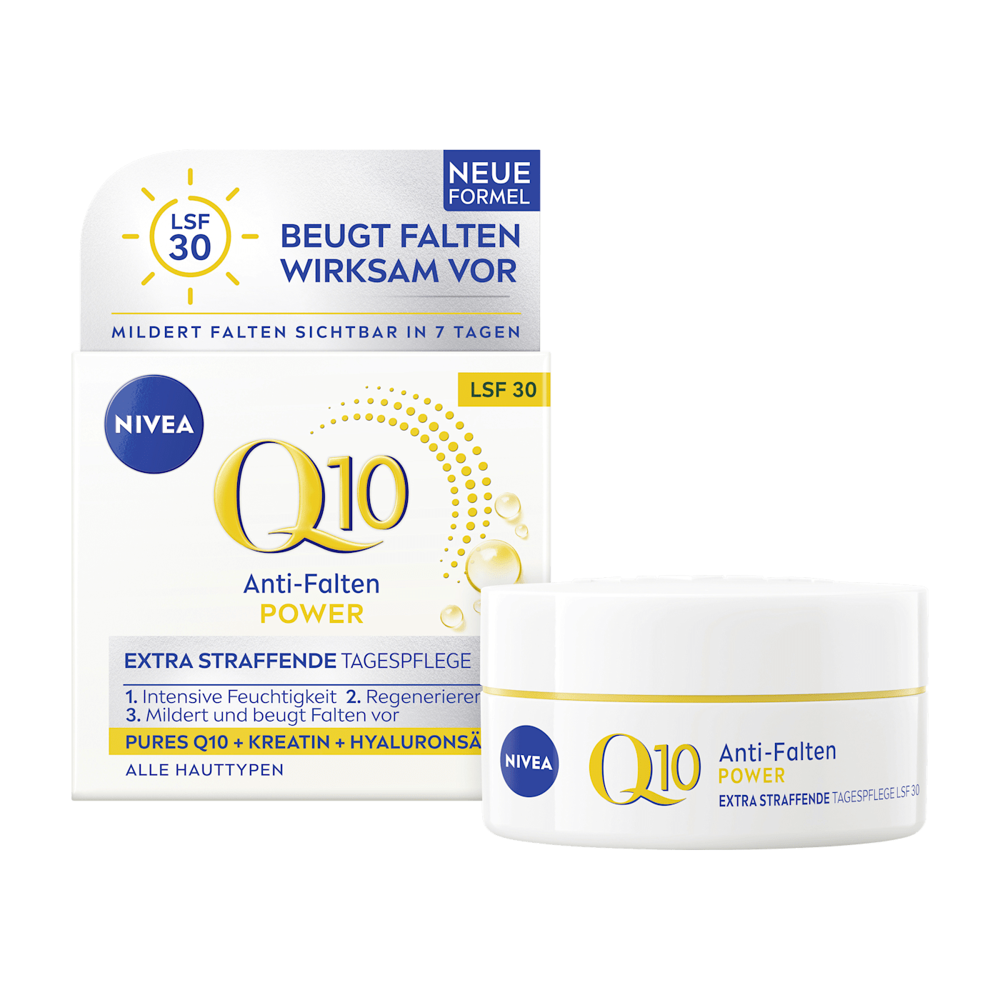 Kem dưỡng da ban ngày Nivea Q10 plusc anti-falten 50ml