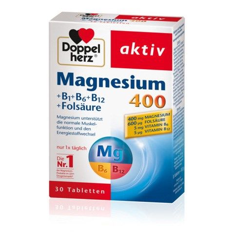 Viên uống bổ sung Magnesium 400 Doppelherz
