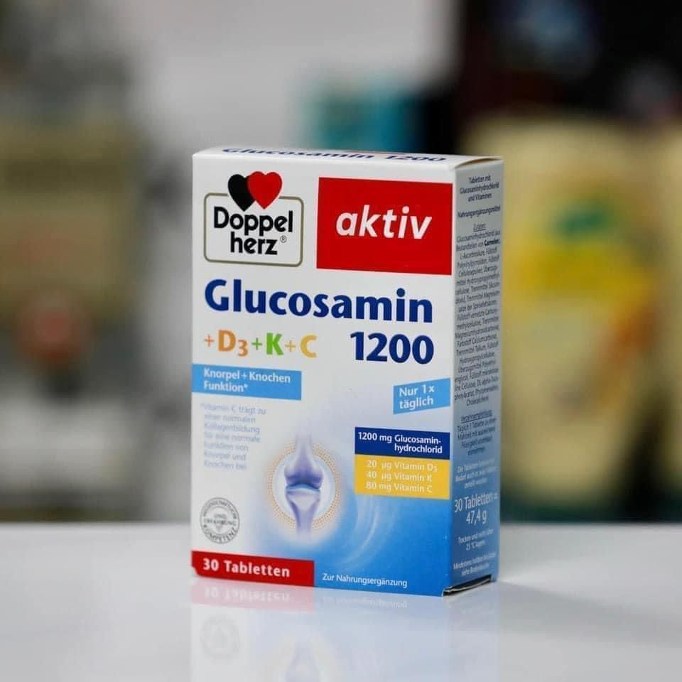 Viên Uống Bổ Xương Khớp Doppelherz Glucosamin 1200, 30 Viên