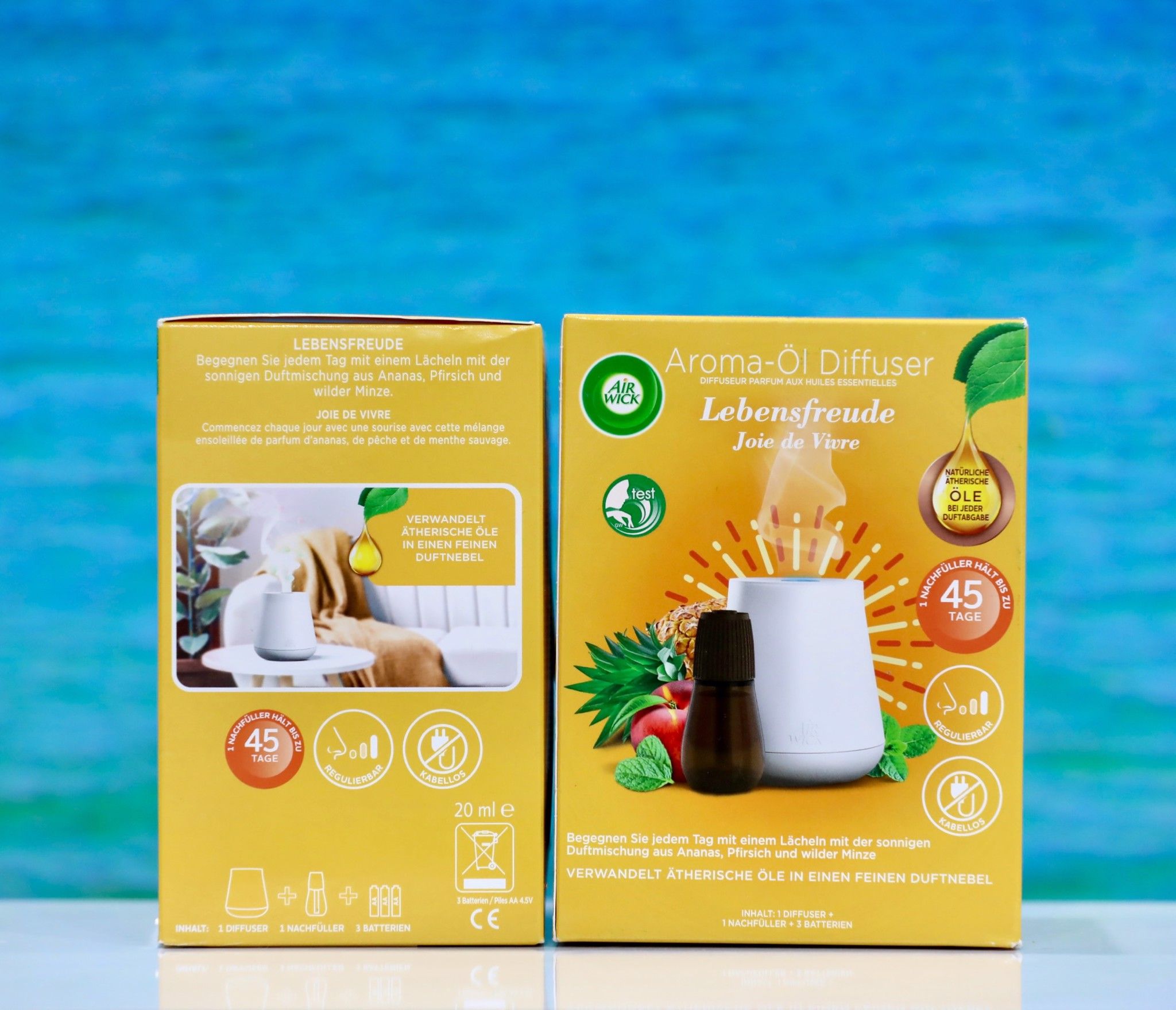Set máy xông tinh dầu + tinh dầu hương thơm tự nhiên