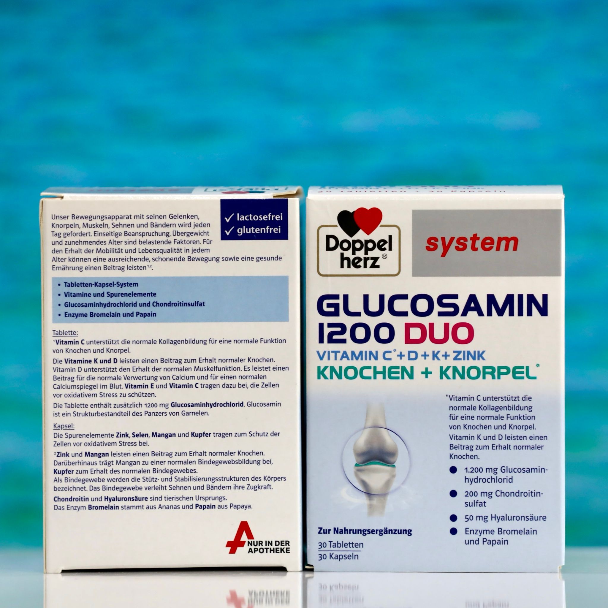 Viên Uống Doppelherz Glucosamin 1200 Duo – Hỗ Trợ Xương Khớp Khỏe Mạnh