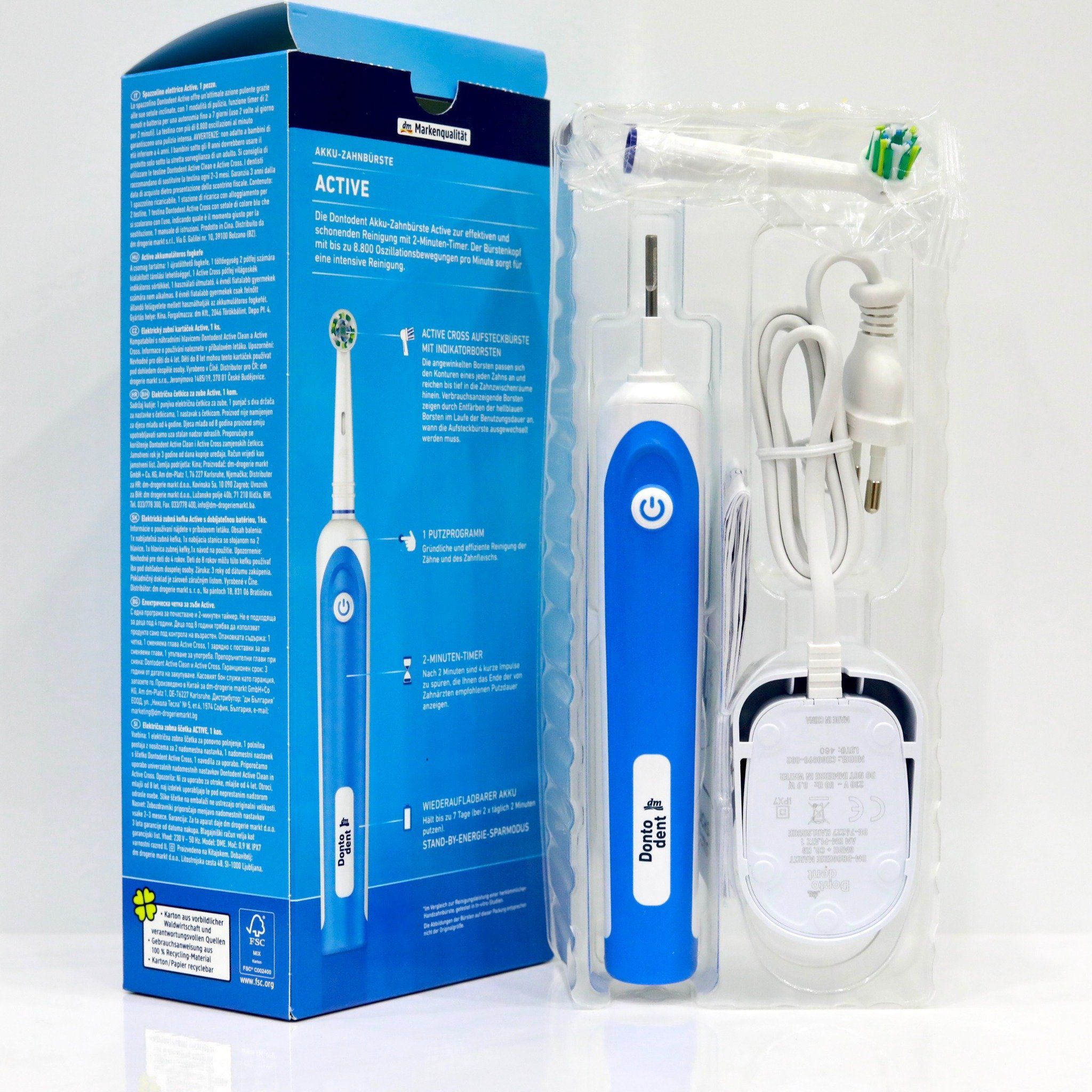 Bàn chải điện Dontodent Active sạc điện
