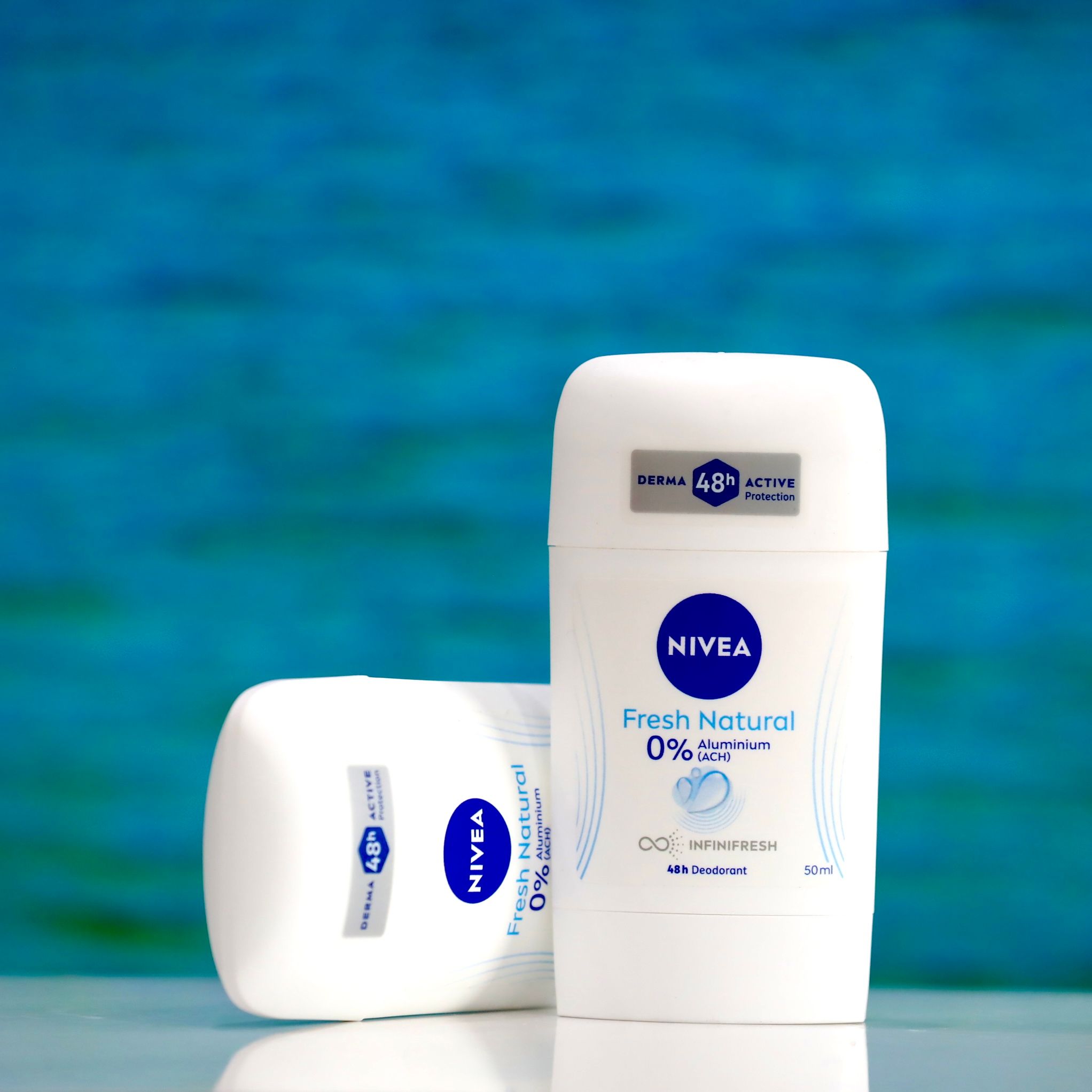 Lăn Khử Mùi Nivea Fresh Natural 0% Aluminium – Hương Thơm Tự Nhiên, Bảo Vệ Suốt 48 Giờ
