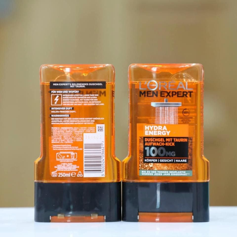 Sữa tắm Loreal nam 5in1, chai 250ml