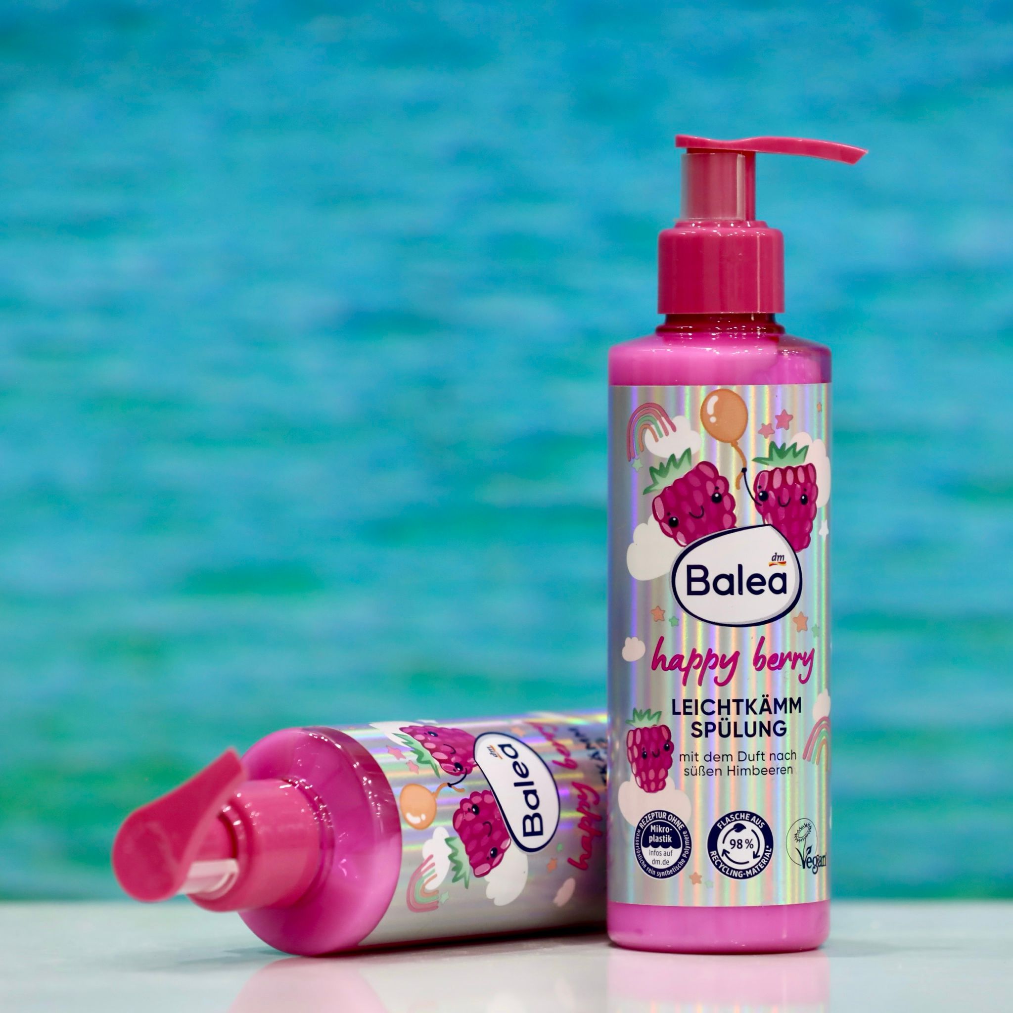 Dầu Xả Balea Happy Berry - Hương Thơm Ngọt Ngào, Dễ Chải Mượt Tóc (200ml)