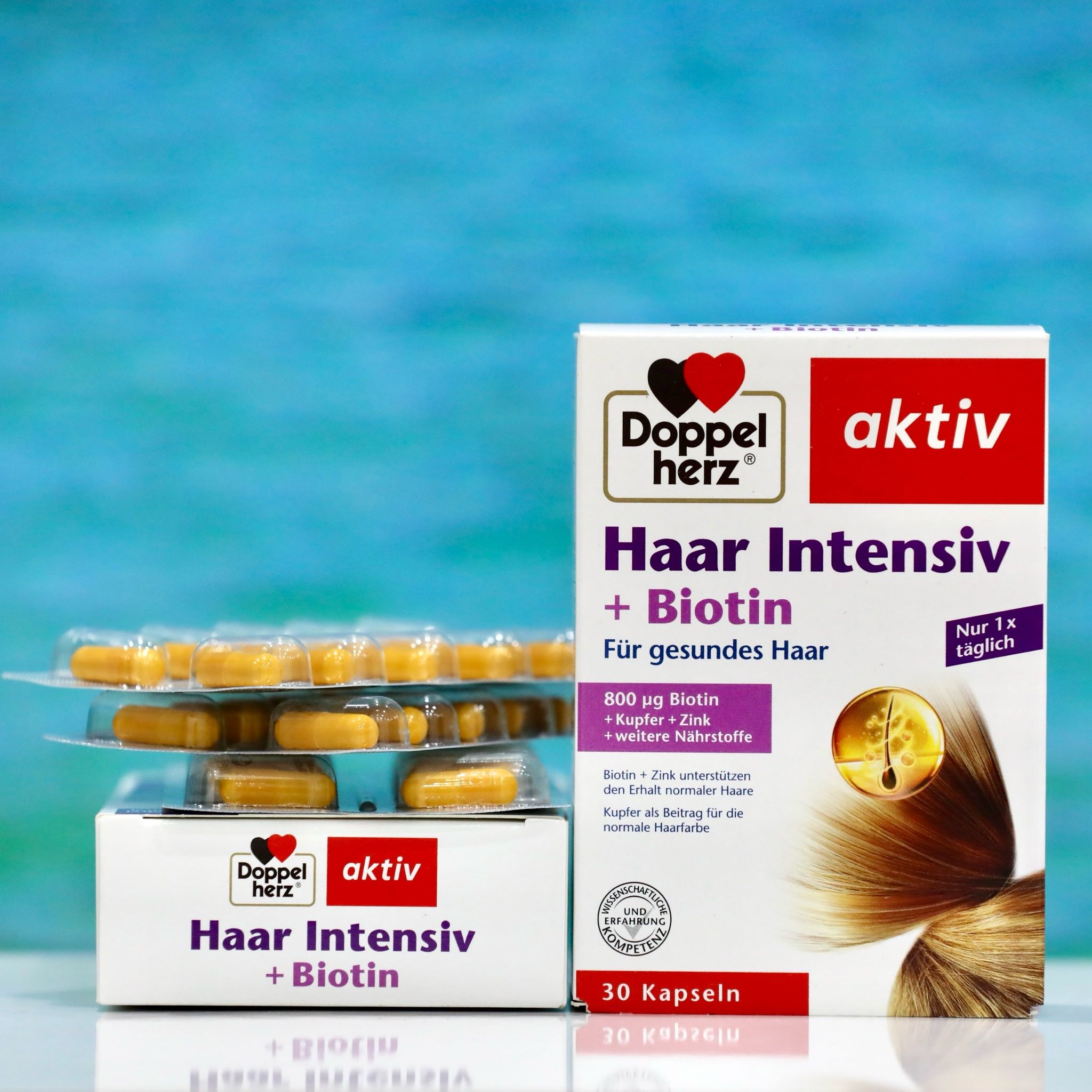 Viên uống chăm sóc tóc Haar Intensiv, hộp 40 viên