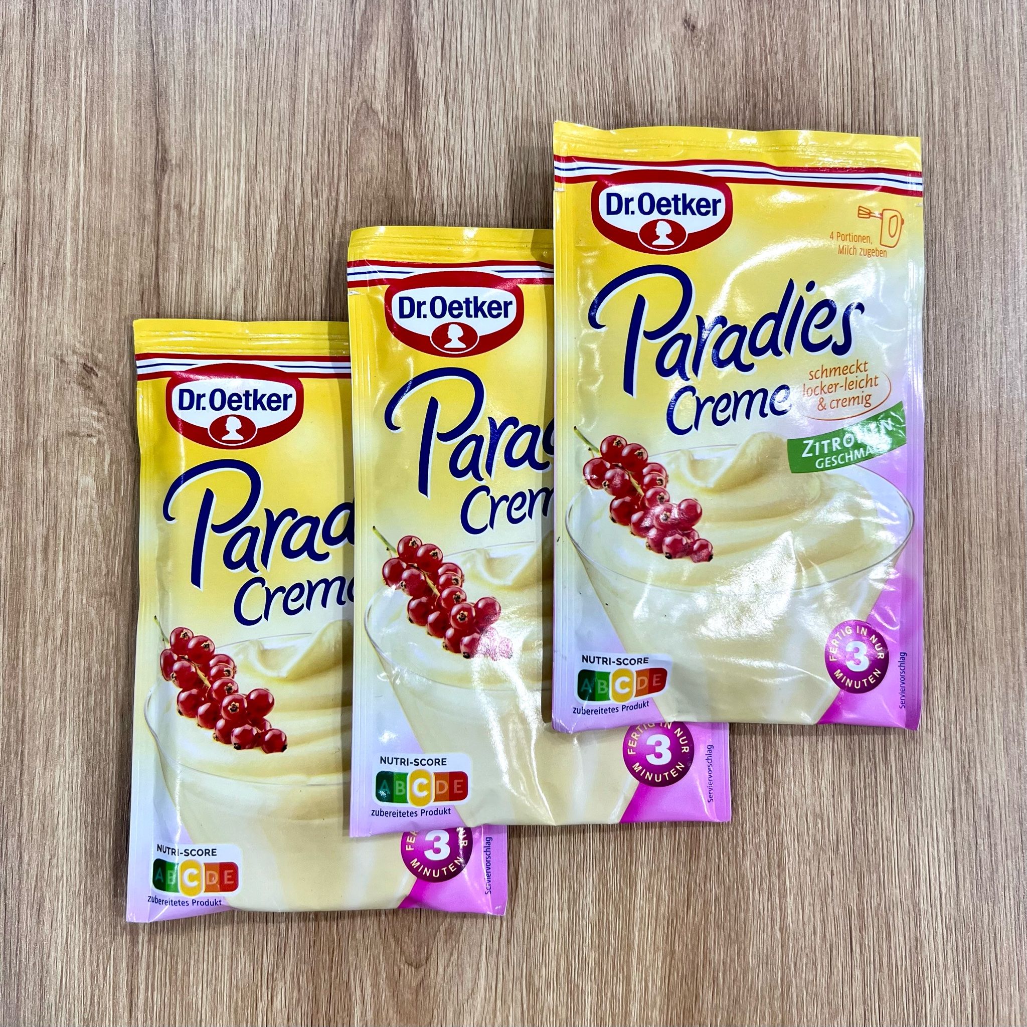 Bột làm váng sữa Paradies Cream, gói 72,5g