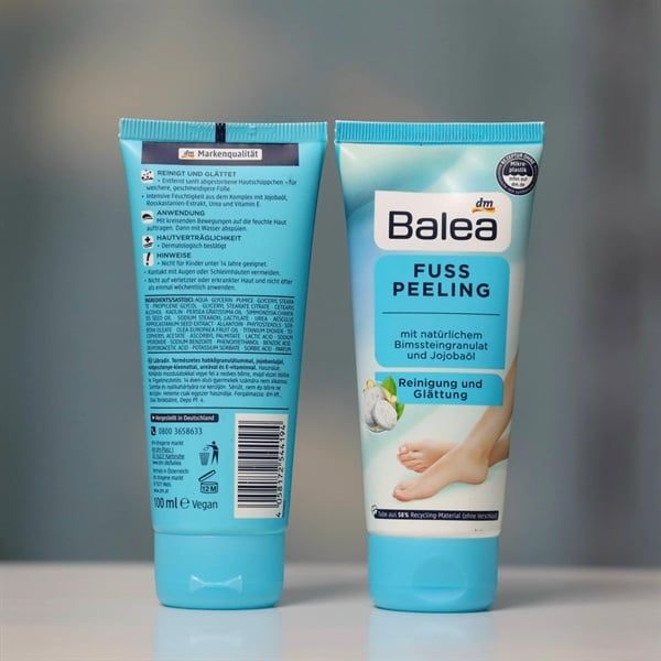Tẩy da chết chân Balea tuýp 100ml