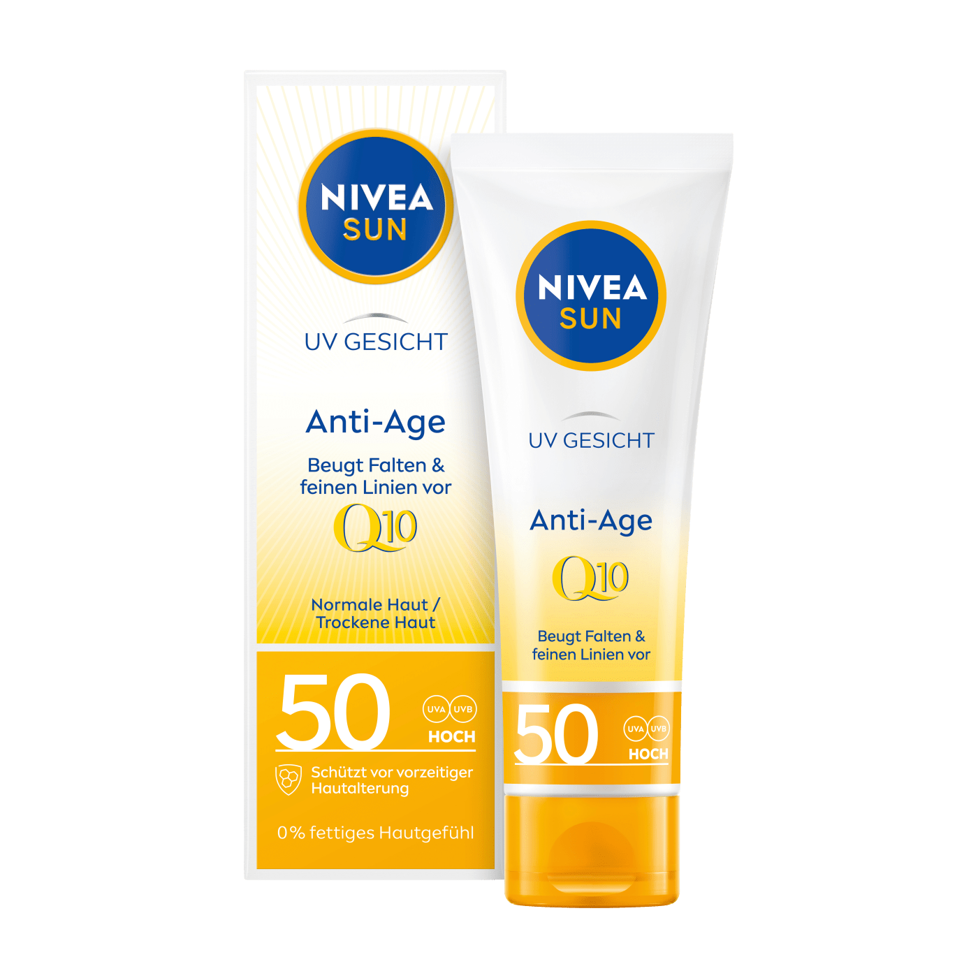 Kem chống nắng Nivea chống lão hóa da mặt SPF 50, 50ml