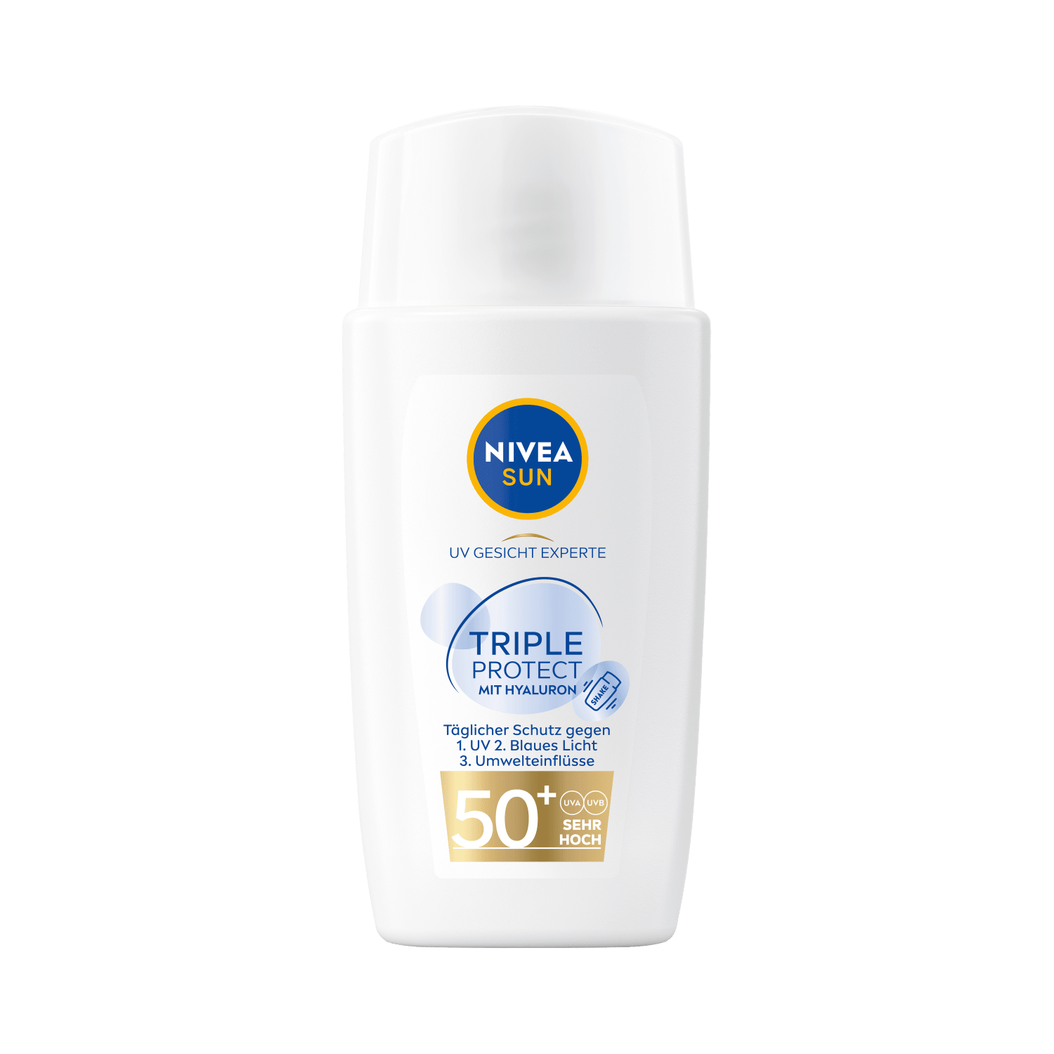 Kem chống nắng Dưỡng Da Nivea Triple Protect - LSF50, 40ml