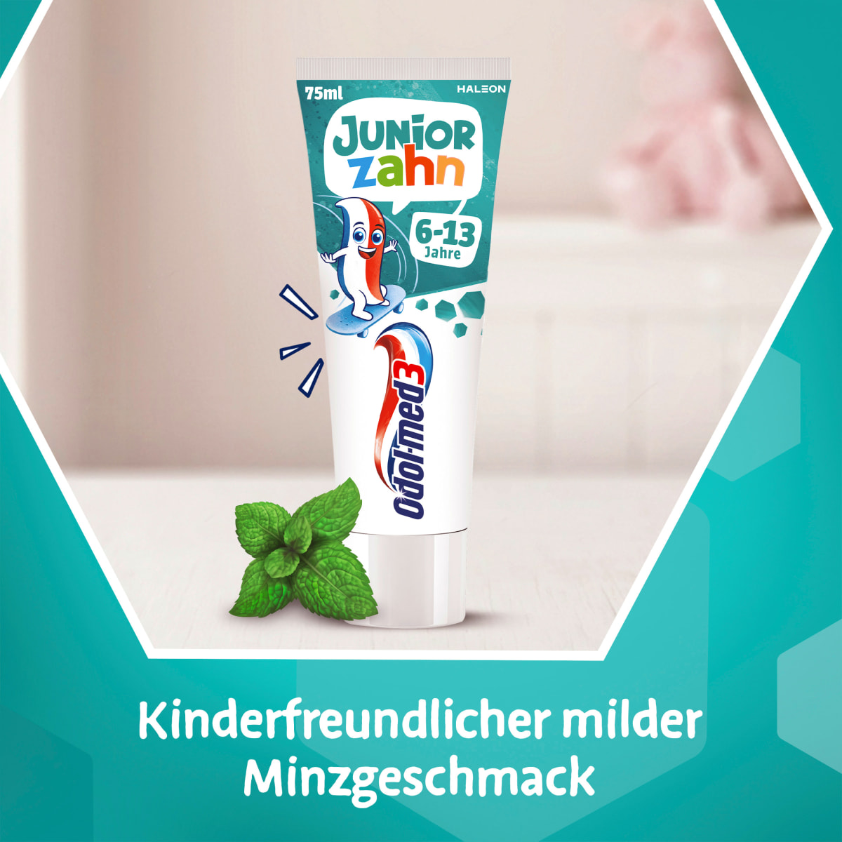 Kem đánh răng Odol-med 3 trẻ em 6-13 tuổi, 75ml