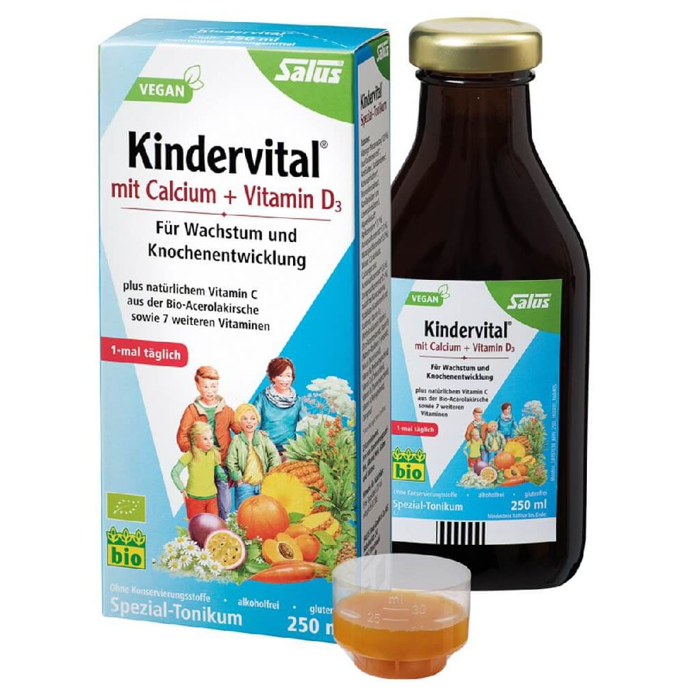 Siro Kindervital mit Calcium und Vitamin D3 Cho Bé, 250ml