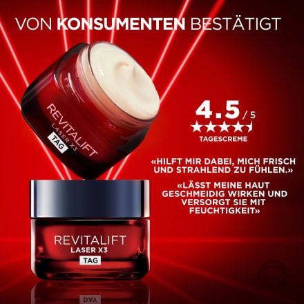 Kem dưỡng da Loreal X3 đỏ ngày, hộp 50ml