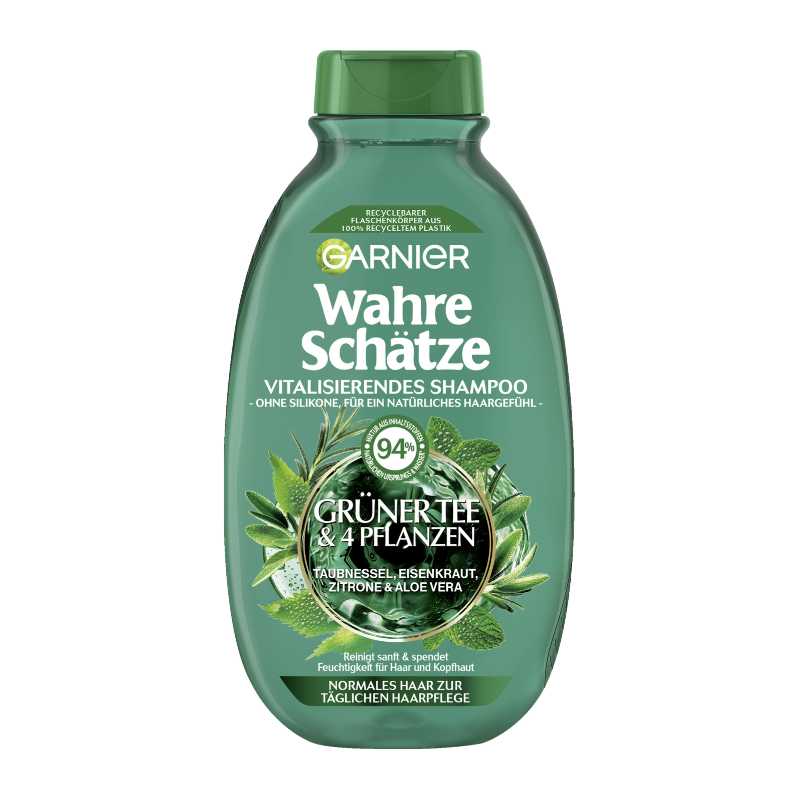 Dầu gội Garnier Wahre Schätze Vitalisierendes Shampoo – Làm sạch dịu nhẹ, nuôi dưỡng tóc tự nhiên