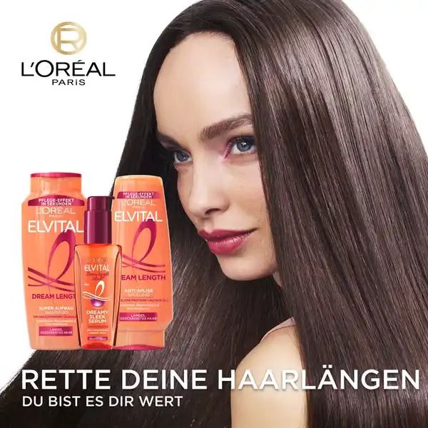 Dầu Gội Đầu Phục Hồi Chuyên Sâu L'Oréal Paris Elvital Dream Length 300ml