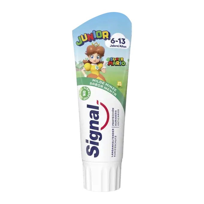 Kem đánh răng Signal Junior hương Bạc Hà Dịu Nhẹ 6-13 tuổi - 75ml