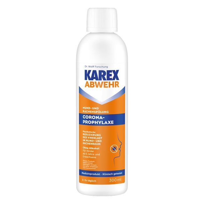 Nước Súc Miệng Phòng Corona - Thông Qua việc giảm tải lượng vi rút trong miệng và cổ họng, chai 300ml