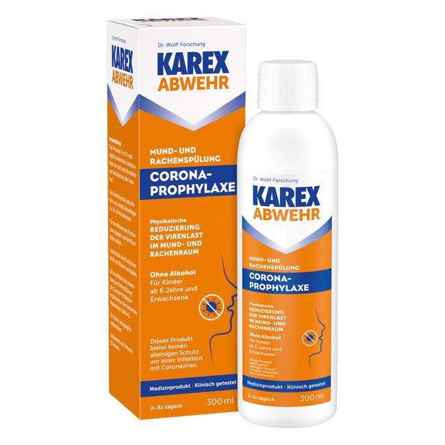 Nước Súc Miệng Phòng Corona - Thông Qua việc giảm tải lượng vi rút trong miệng và cổ họng, chai 300ml