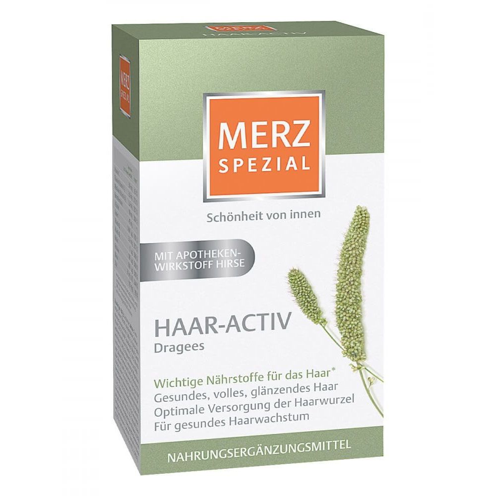  Thuốc Mọc Tóc Hộp Màu Xanh Merz Spezial Haar Activ, 120 Viên 