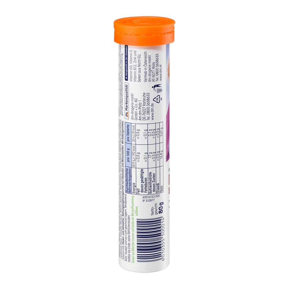 Viên Sủi Tăng Đề Kháng Mivolis Immun Fit, hộp 20 viên