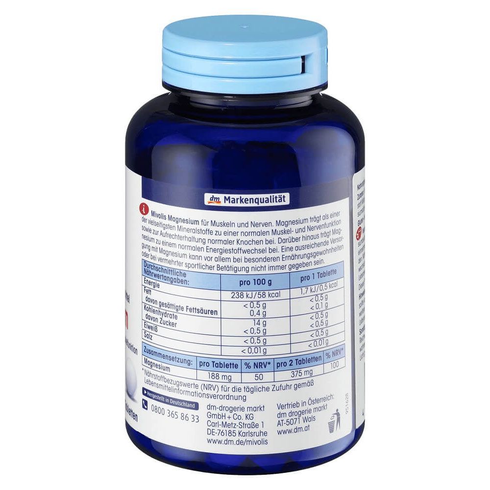Viên Uống Mivolis Magnesium, 300 Viên