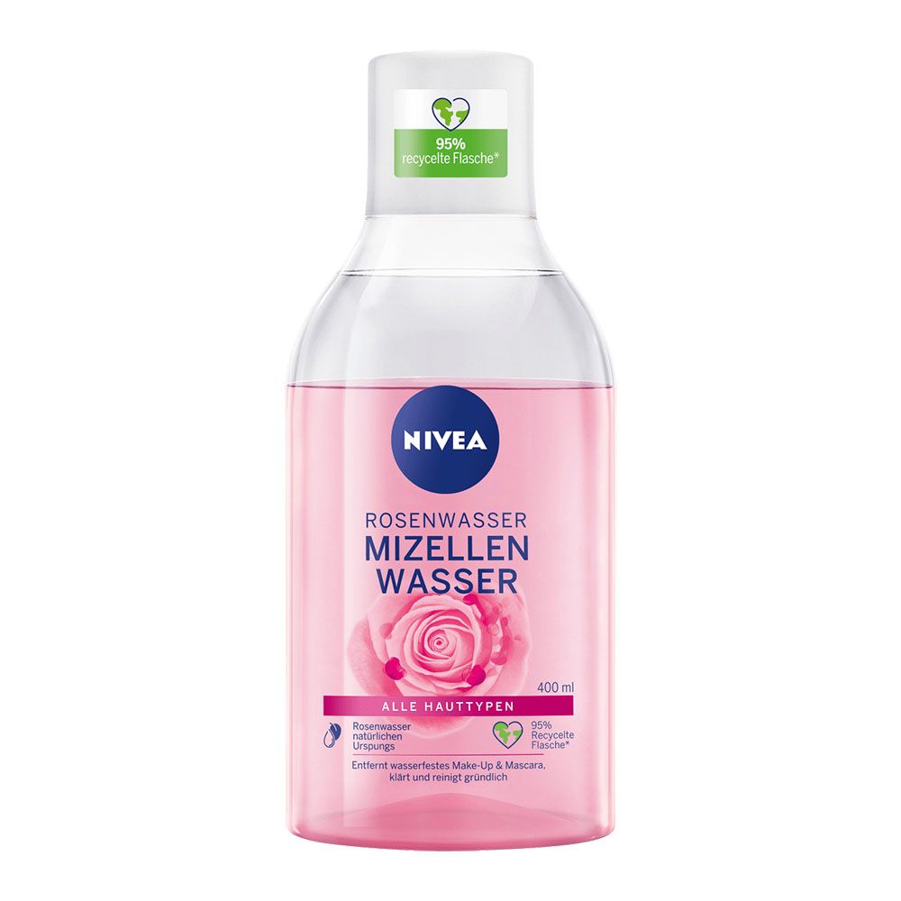 Nước hoa hồng kiêm Tẩy Trang Nivea, dung tích 400ml
