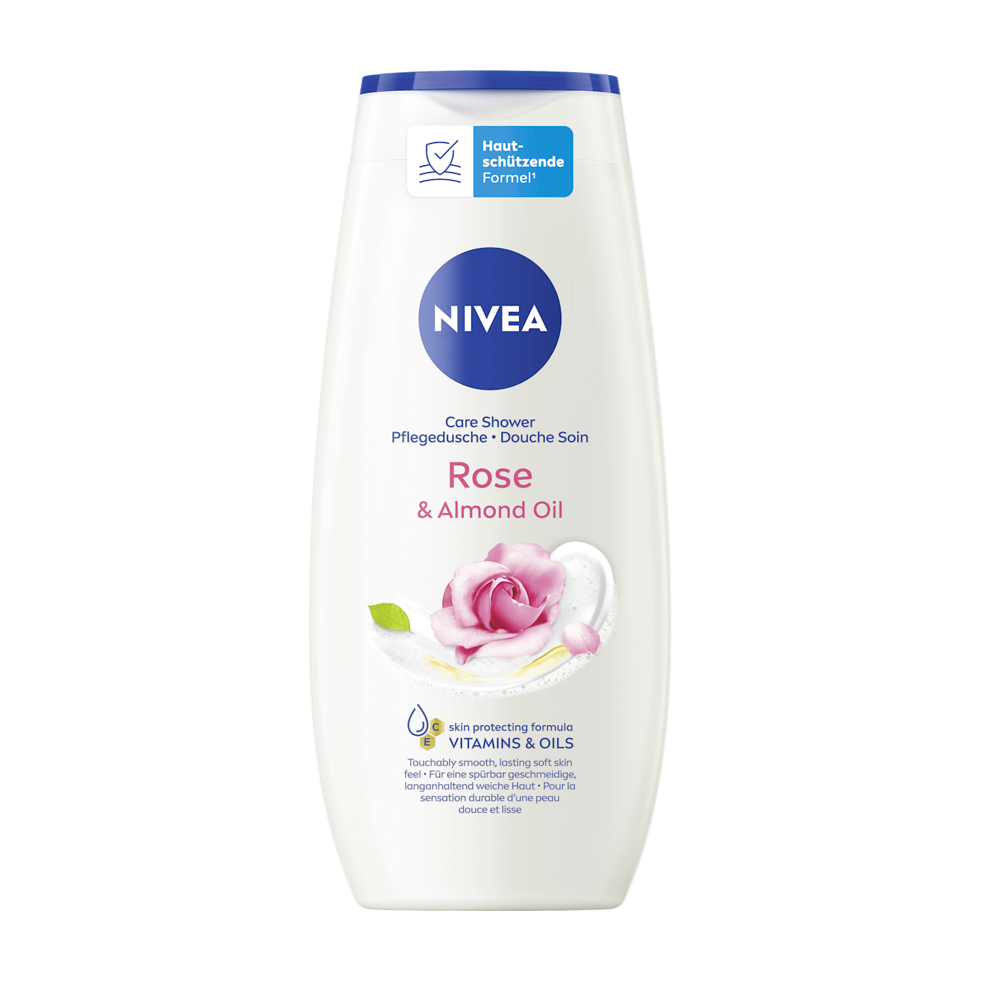 Sữa Tắm Dưỡng Ẩm NIVEA Hương Hoa Hồng Và Dầu Hạnh Nhân 250ml