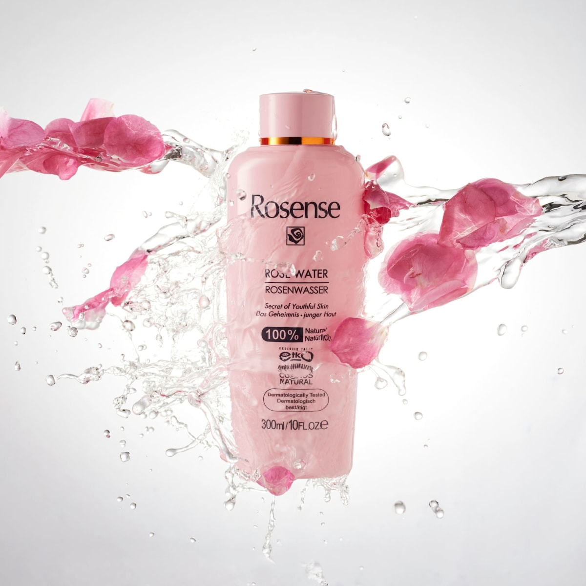 Nước hoa hồng nguyên chất Rosense, 300ml