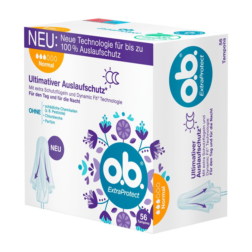 Băng vệ sinh Tampon của Đức loại 3 giọt dùng cho ngày và đêm, hộp 56 chiếc