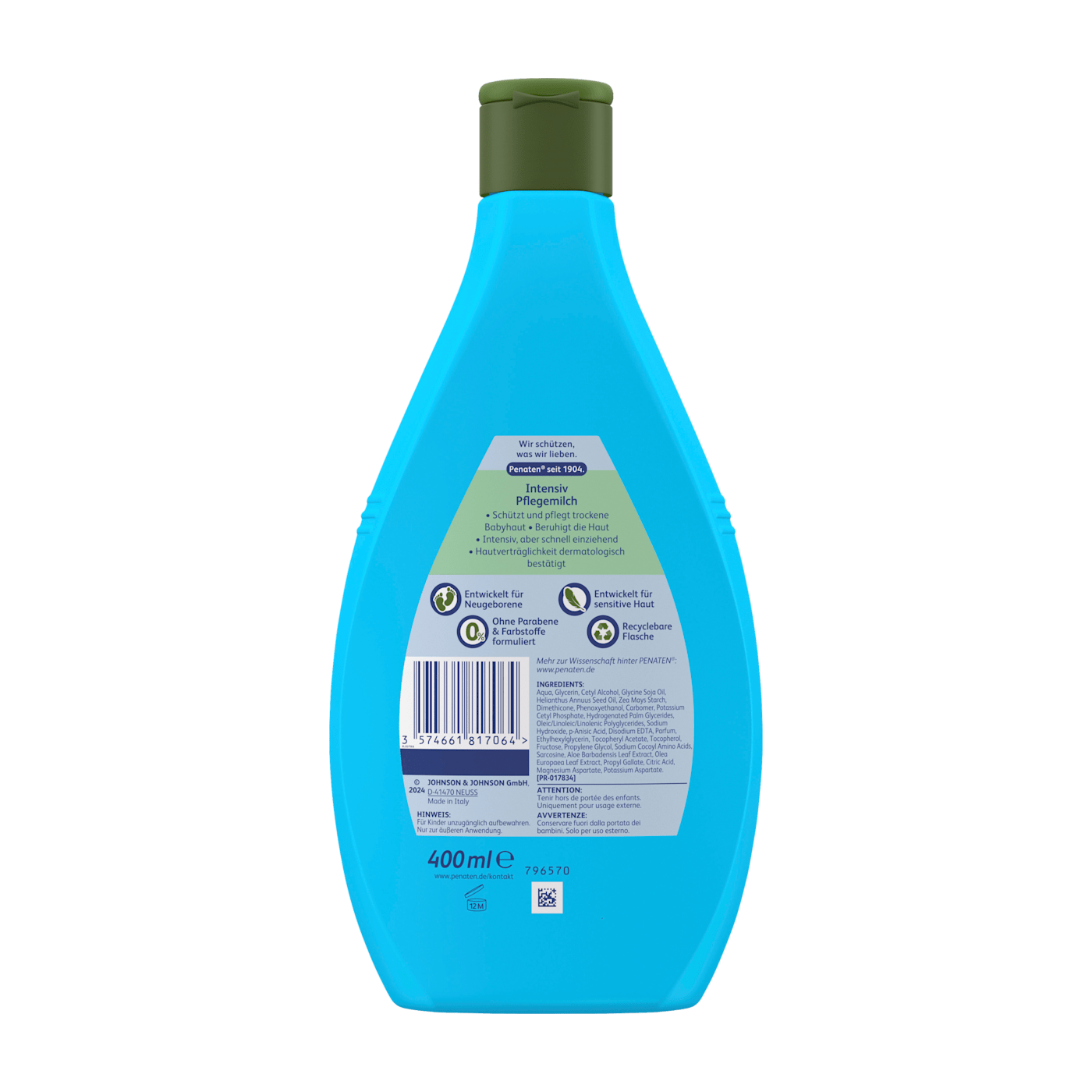 Sữa dưỡng thể Penaten Baby Dưỡng Ẩm Sâu 400ml