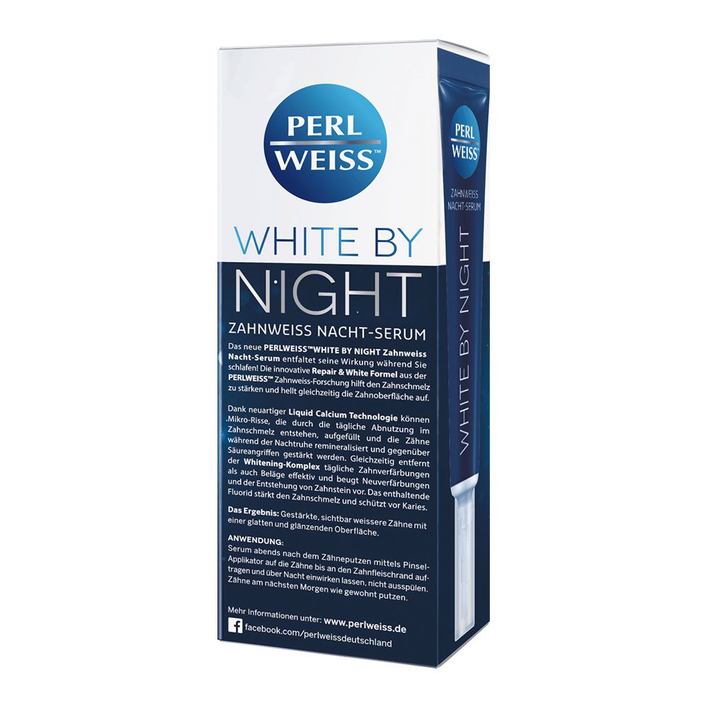 Serum Làm Trắng Răng Ban Đêm PERLWEISS WHITE BY NIGHT, 10ml