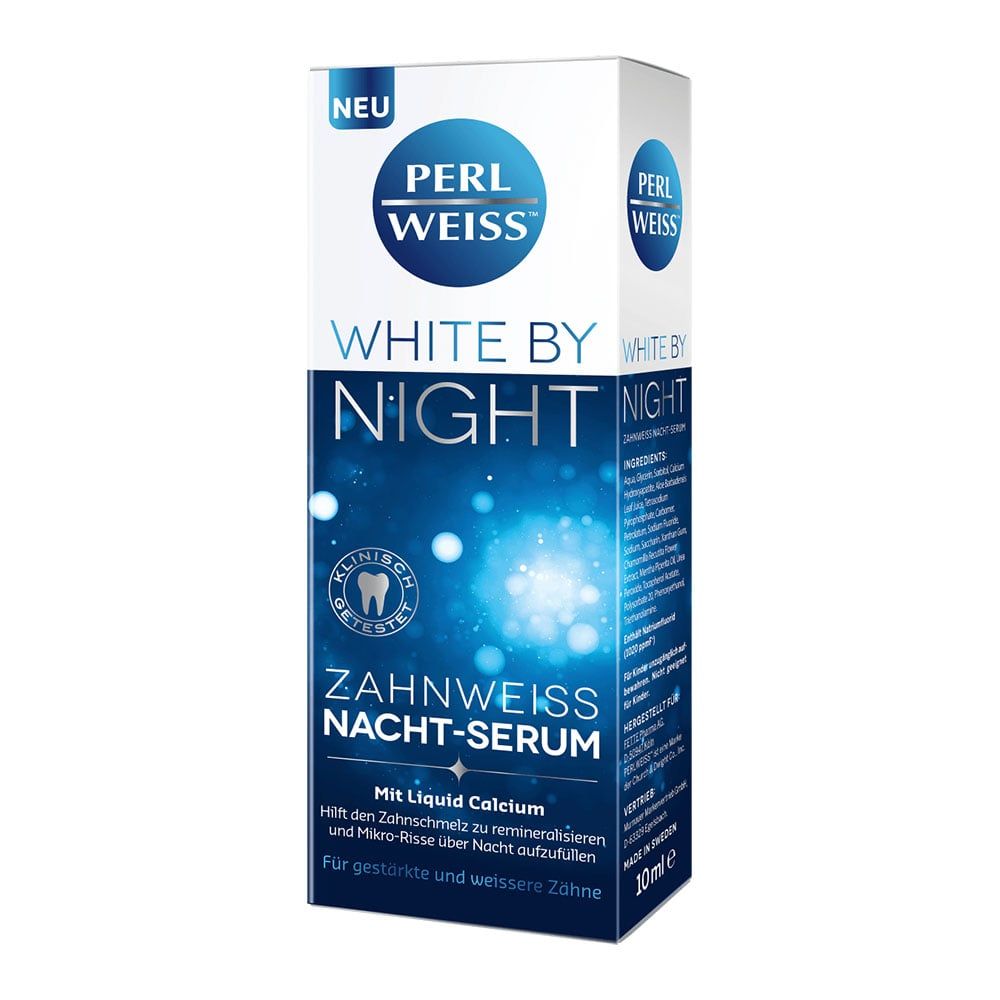 Serum Làm Trắng Răng Ban Đêm PERLWEISS WHITE BY NIGHT, 10ml