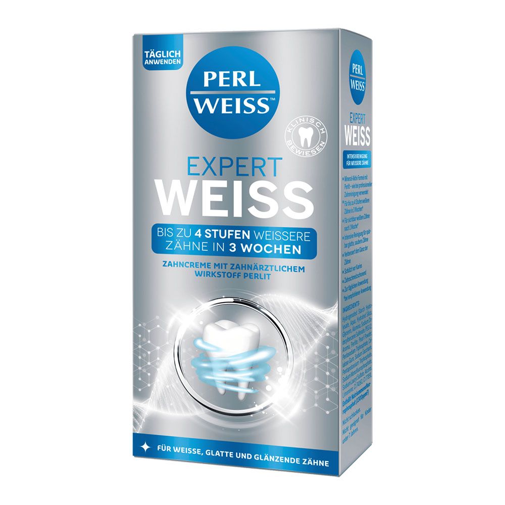 Kem Đánh Răng Trắng Răng Perlweiss Expert Weiss, siêu tẩy trắng rằn, 50 ml