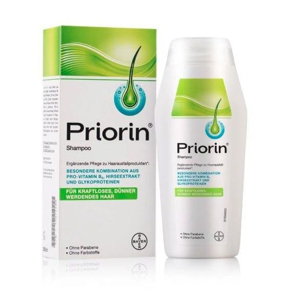 Dầu gội đầu trị rụng tóc, hói đầu làm dầy và dài tóc Priorin, 200ml