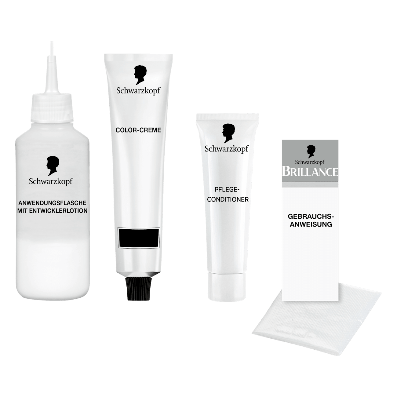 Thuốc nhuộm tóc Schwarzkopf Brillance 860 Ultraviolet - Màu tím ánh sáng, bền màu