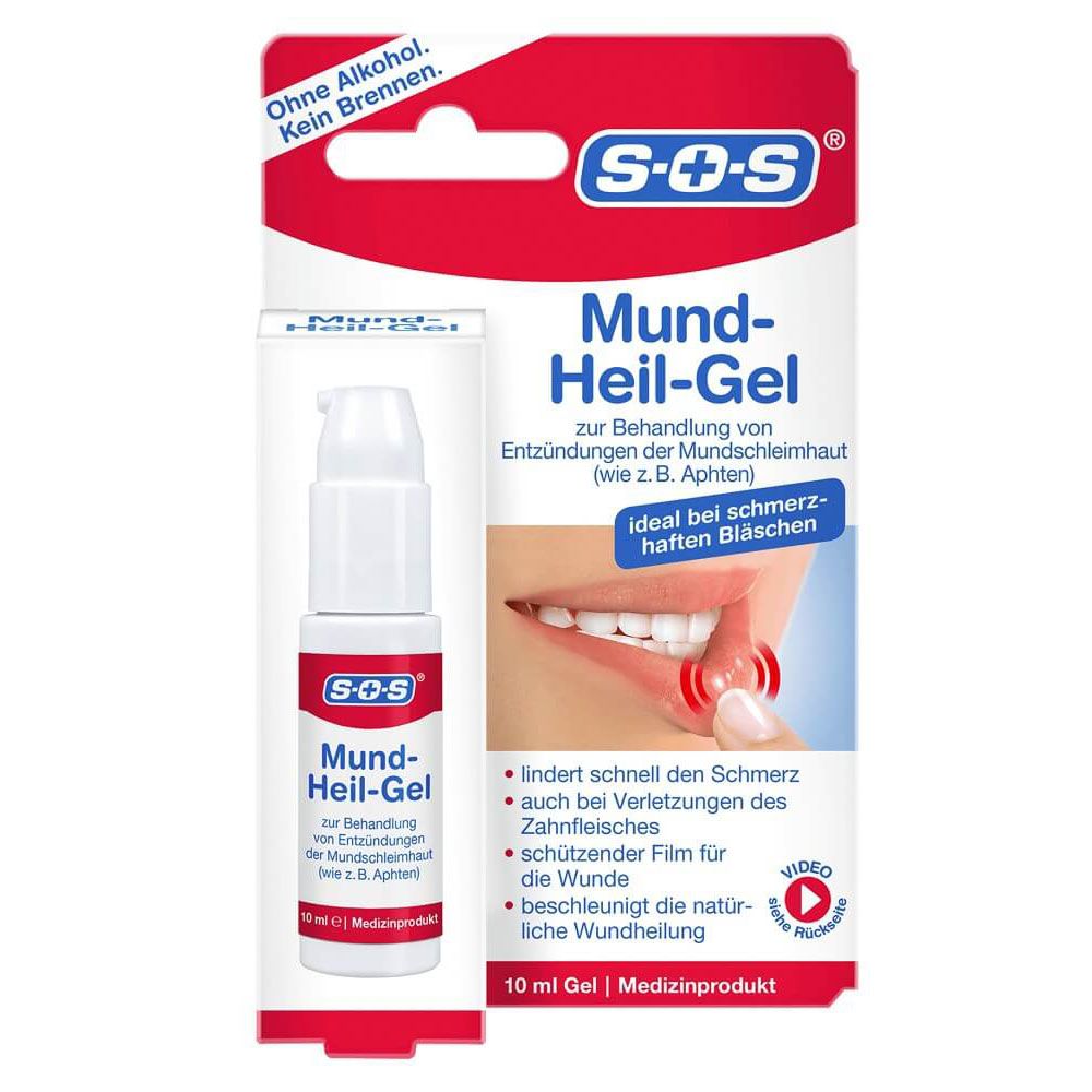 Gel Trị Nhiệt Miệng SOS Mund-Heil-Gel, 10 ml