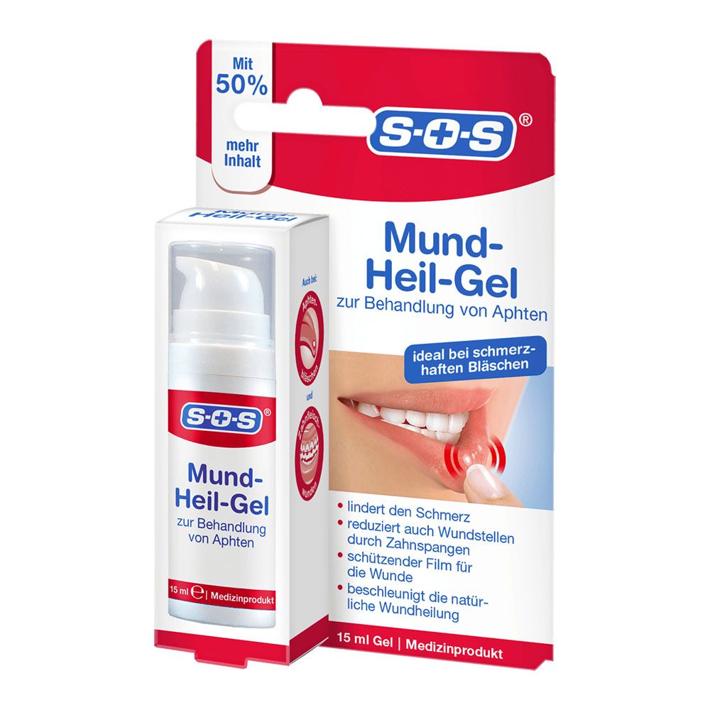  Gel Trị Nhiệt Miệng SOS Mund-Heil-Gel, 10 ml 