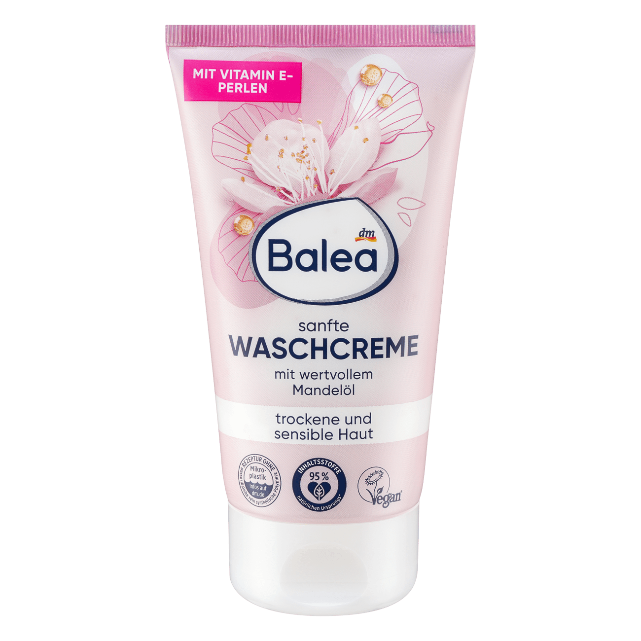 Sữa rửa mặt Balea cho da khô và da nhạy cảm, tuýp 150ml
