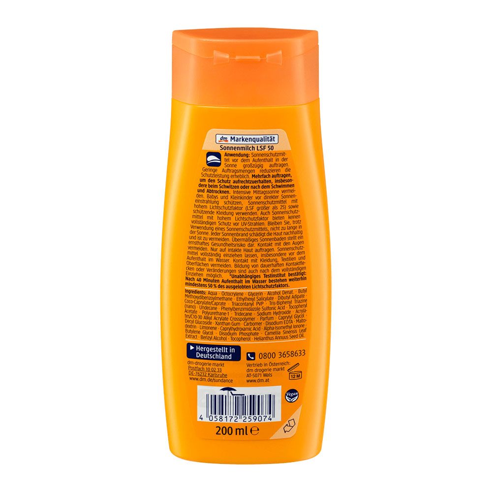 Kem Chống Nắng SUNDANCE SPF 50+ Chai 200ml