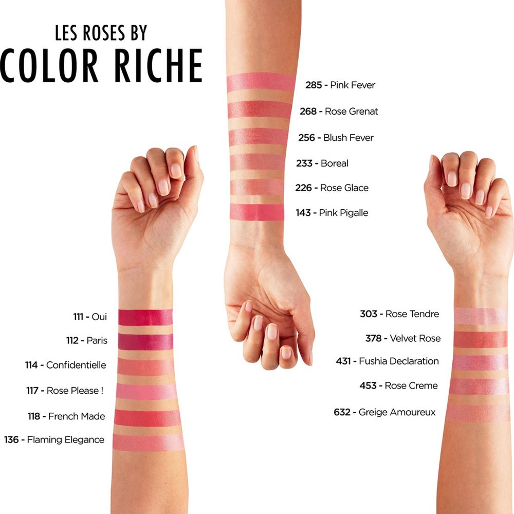 Son Loreal số 118 Riche Satin Lipstick
