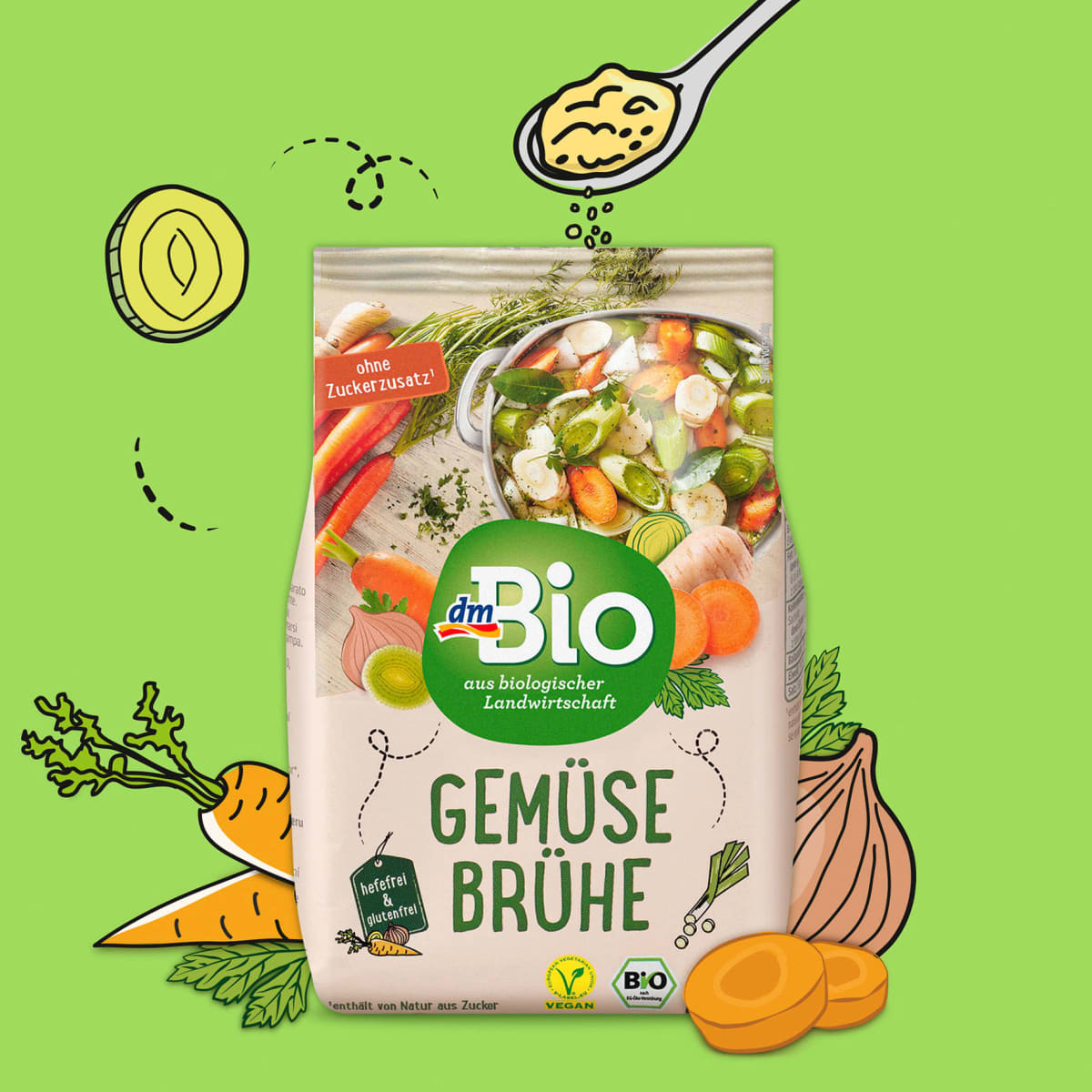 Hạt nêm rau củ quả gói 290g