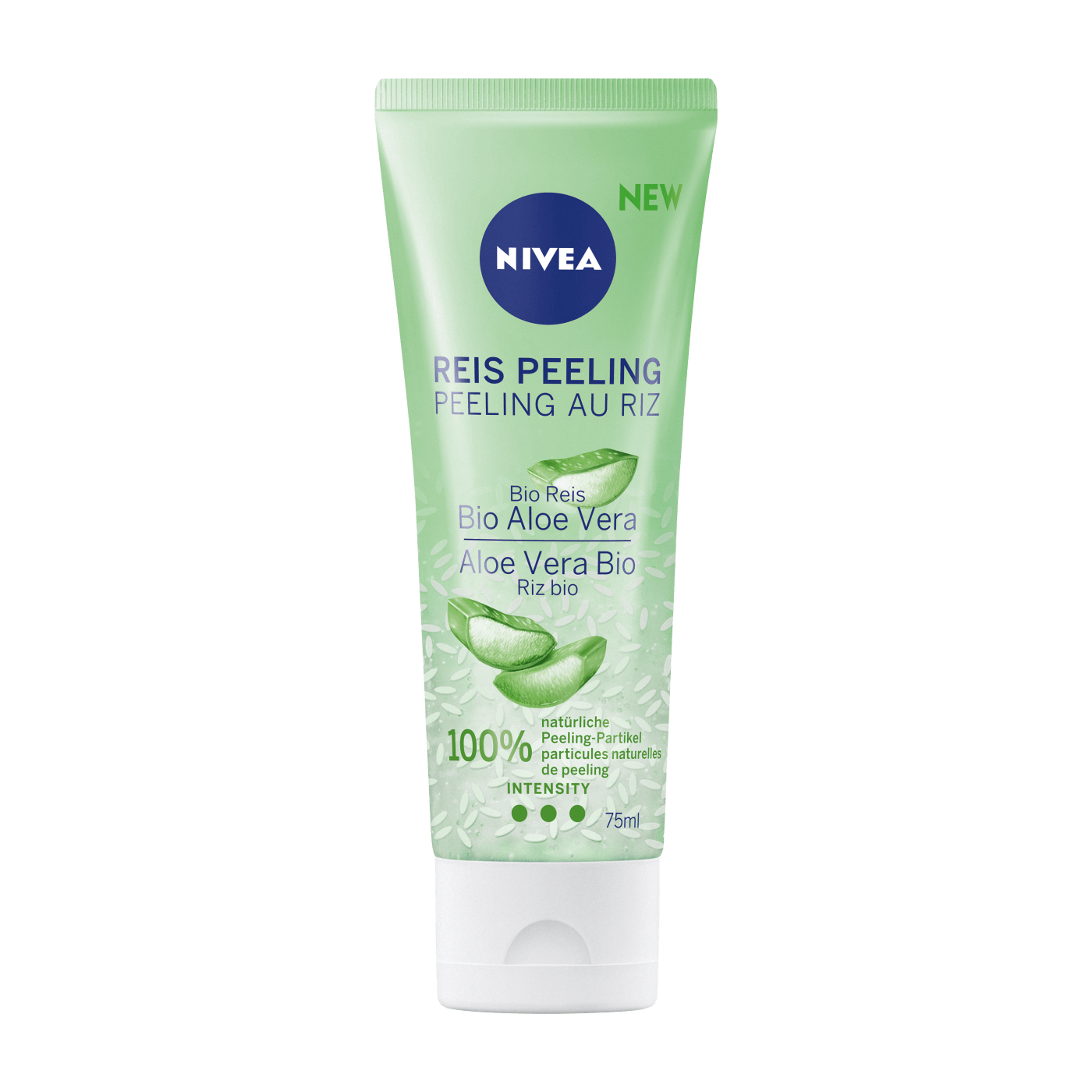 Tẩy da chết Nivea Bio Aloe vera 75ml